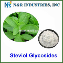 Extrait de stevia de nature / stevioside / steviol glycosides